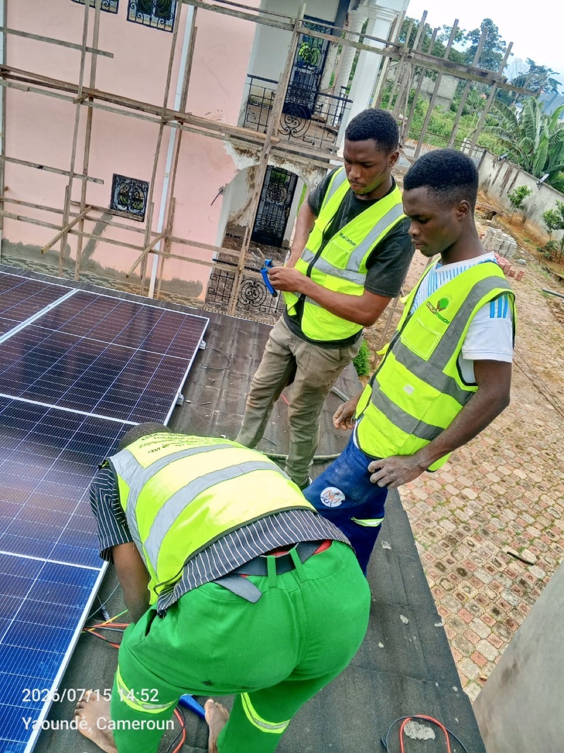 Travaux pratiques sur panneaux solaires